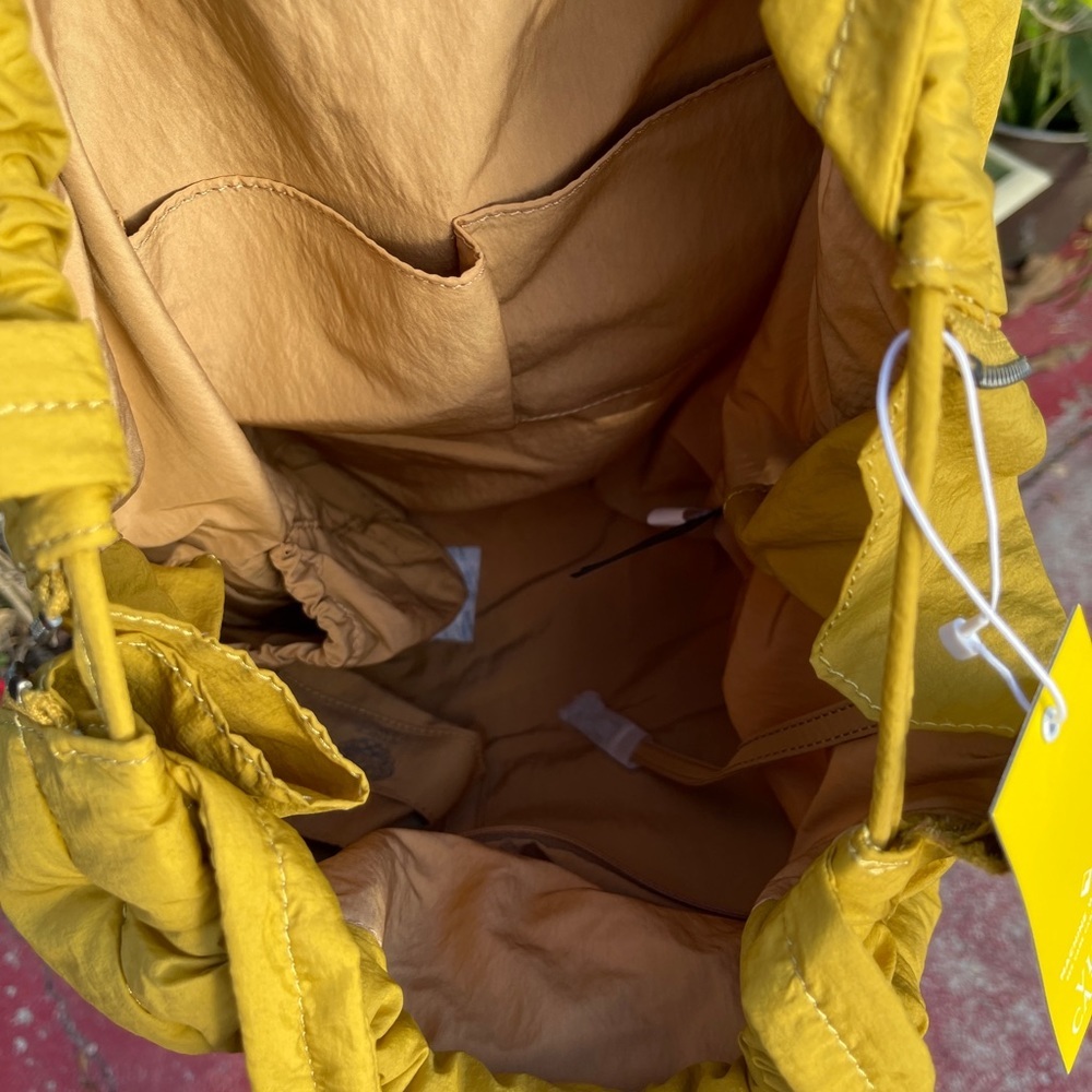 VINCE CAMUTO Washable Nylon Harlo Backpack/Bag in Olive Oil - Picture 12 of 12